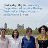 Lara Fresko with three others for Met talk