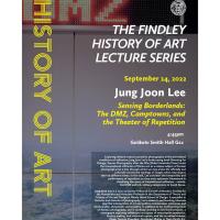 poster for Jung Joon Lee talk, all text in body of article