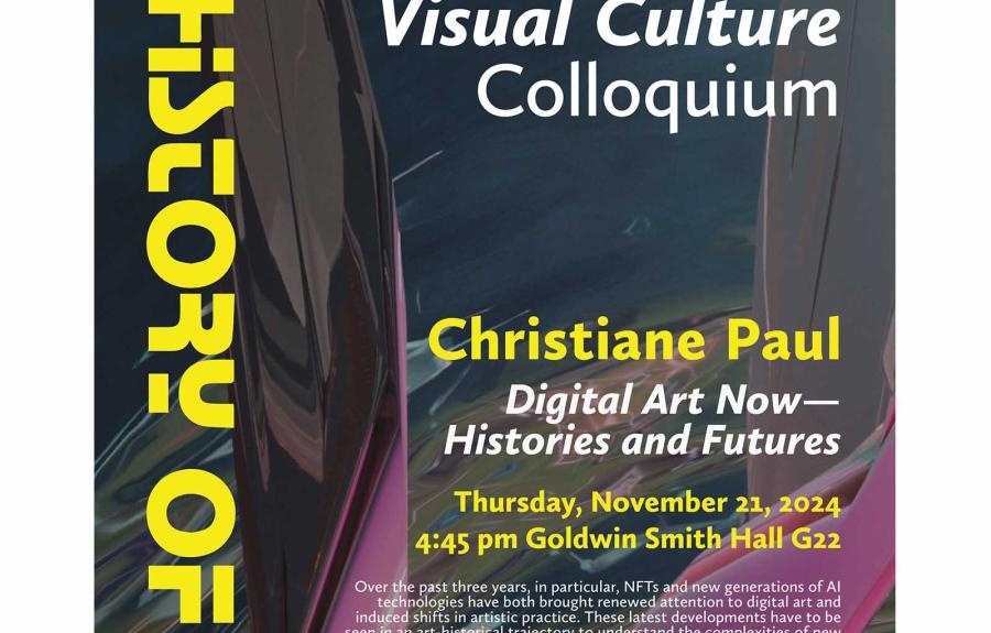 Christiane Paul Talk Poster 