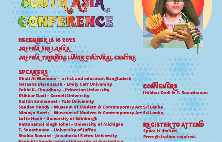 Pop Art and South Asia Conference in Jaffna, Sri Lanka 