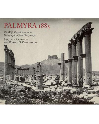 Palmyra book cover with Collumns, ruins