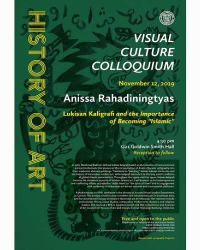 Poster for talk, all text in body of article