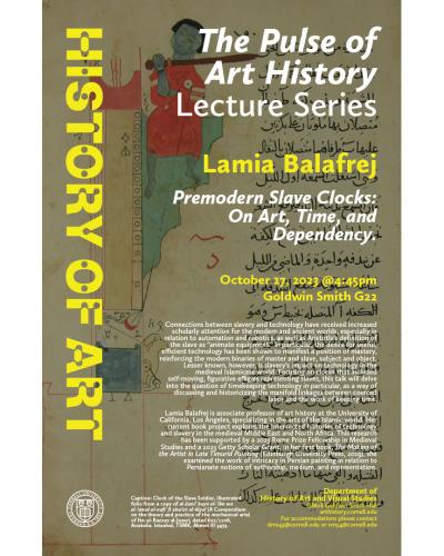 Lamia Balafrej 10/17 Talk Poster