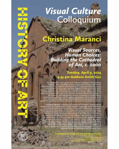 Christina Maranci Talk Poster