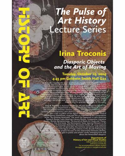 Irina Troconis Talk Poster