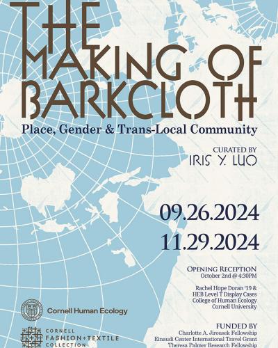 The Making of Barkcloth Poster