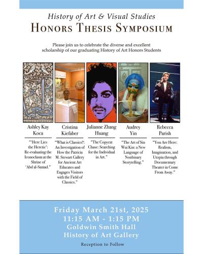 History of Art Honors Symposium 