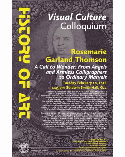 Garland-Thomson Talk