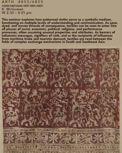 4855 Threads of Consequence: Textiles in South and Southeast Asia McGowan
