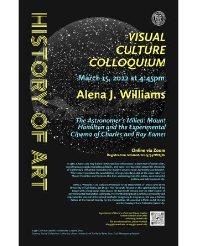 Alena Williams event poster